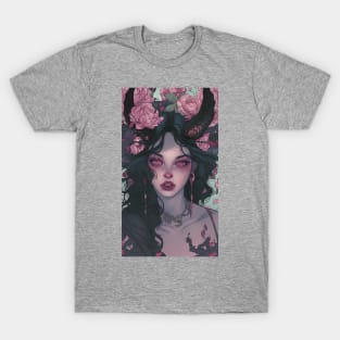 Pink Demon Lady T-Shirt